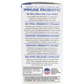 Vital Planet - Vital Flora Immune Biome Probiotic 60 Billion (30 Caps)