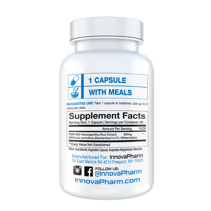 Innovapharm - Ashwagandha (90 Caps) - Eva's Supplements