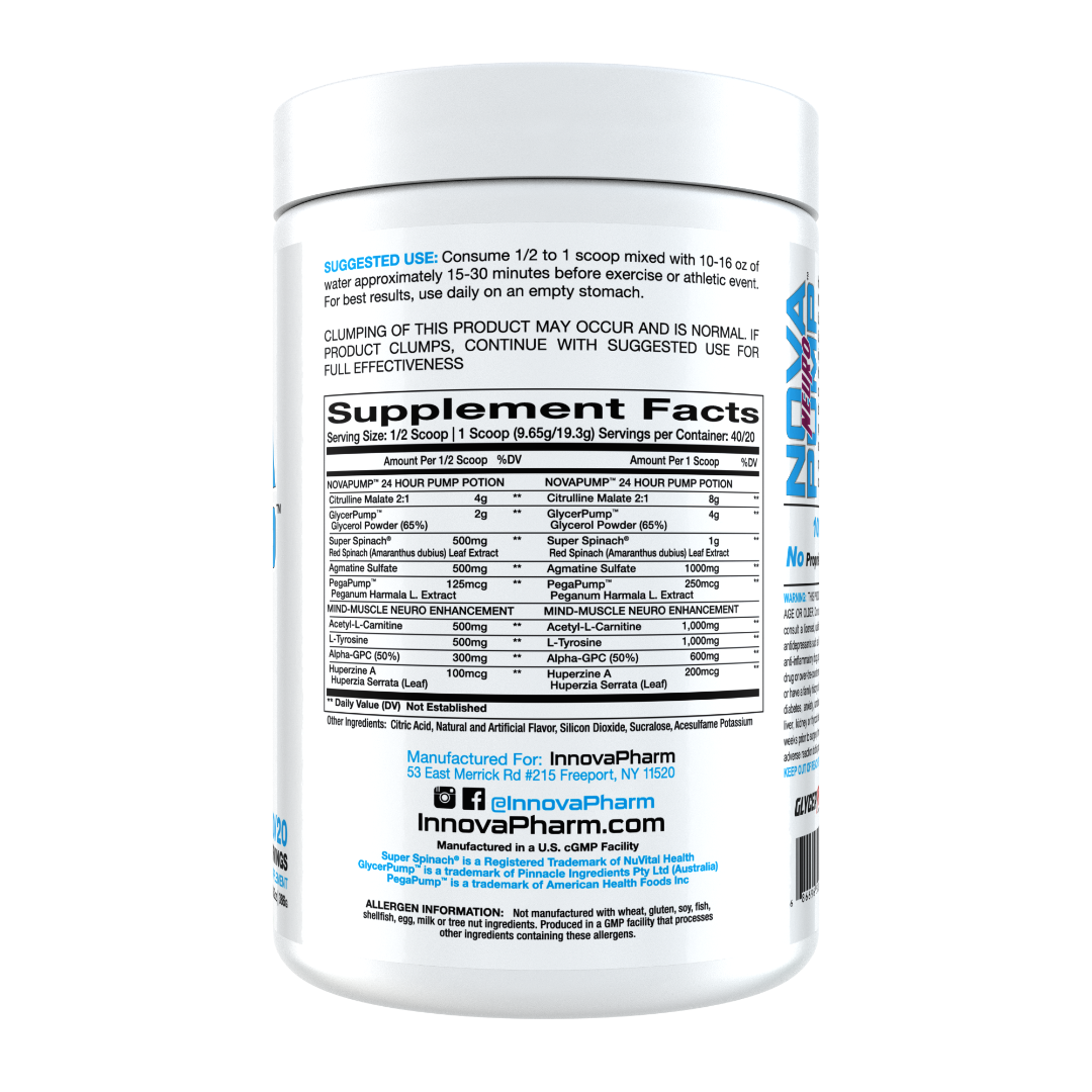 InnovaPharm - NovaPump Neuro - Eva's Supplements