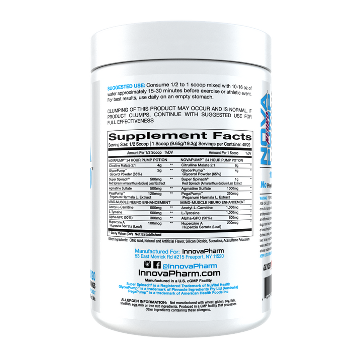 InnovaPharm - NovaPump Neuro - Eva's Supplements