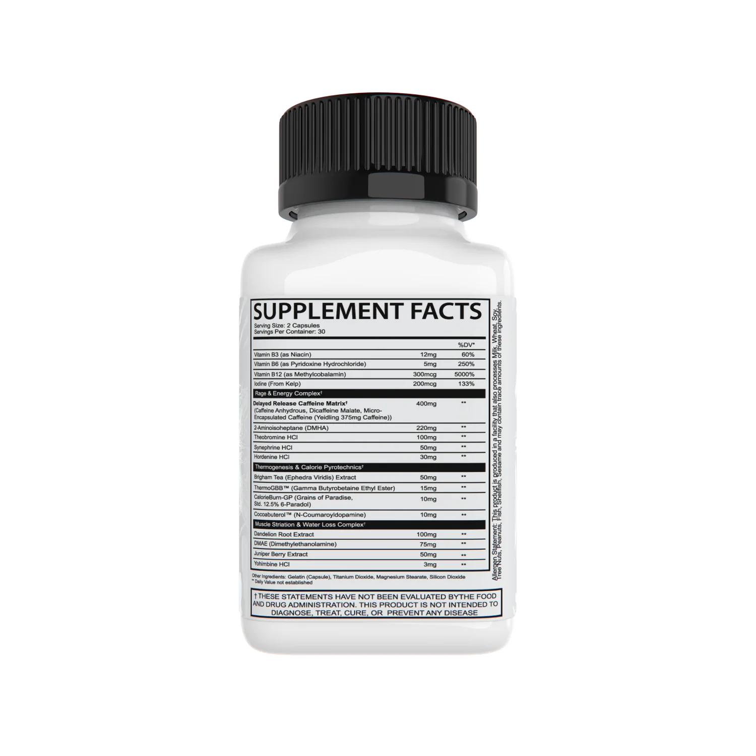 Afterdark Pharmaceuticals - Pyrodex Thermogenic (60 caps) - Eva's Supplements