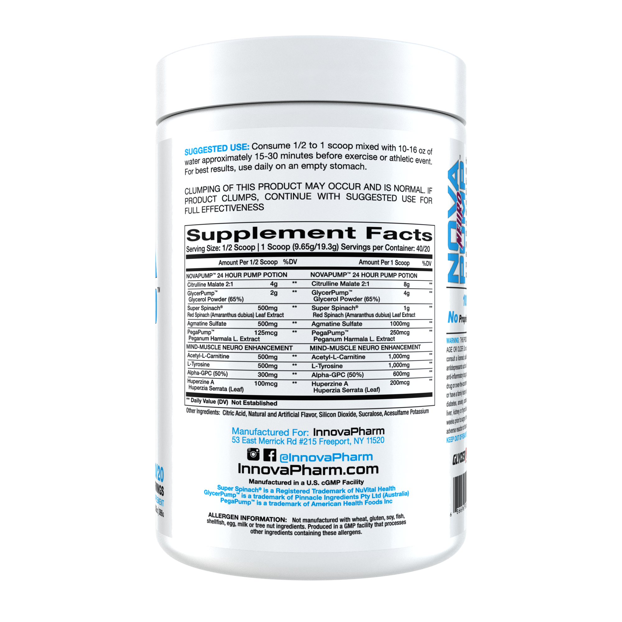 InnovaPharm - NovaPump Neuro - Eva's Supplements