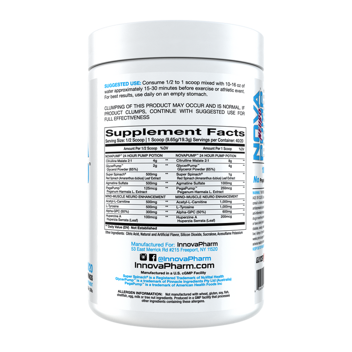 InnovaPharm - NovaPump Neuro - Eva's Supplements