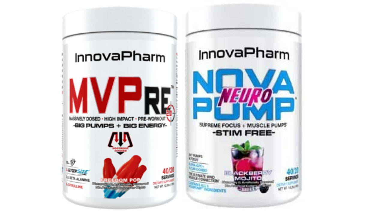 Innovapharm - Pre-Workout Stack (Energy + Pump)